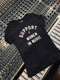 Load image into Gallery viewer, Support Women In Music T-Shirt - Women Who Rock™
