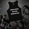Load image into Gallery viewer, Girls Make Better Rockstars Tank Top - Women Who Rock™
