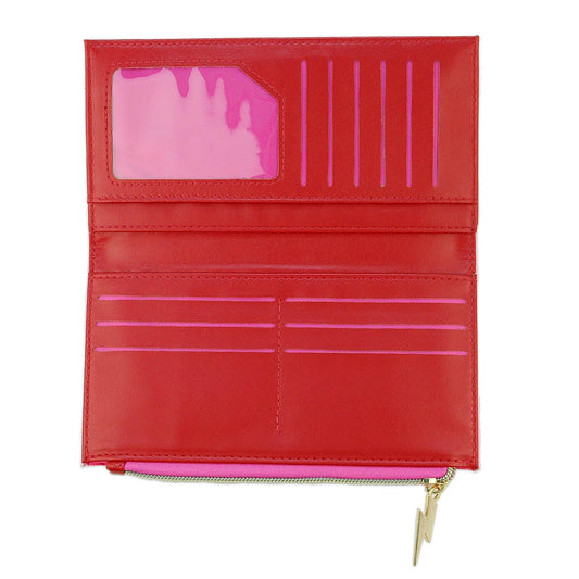 Pink Lightning Bolt Wallet