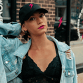 Load image into Gallery viewer, Lightning Bolt Hat - Women Who Rock

