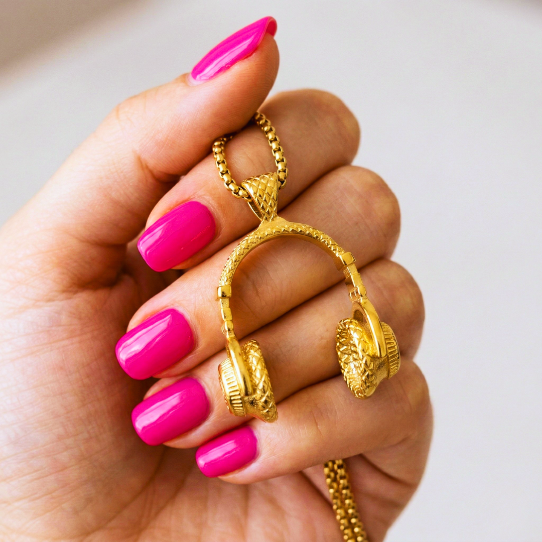 The Turn Up The Volume Necklace