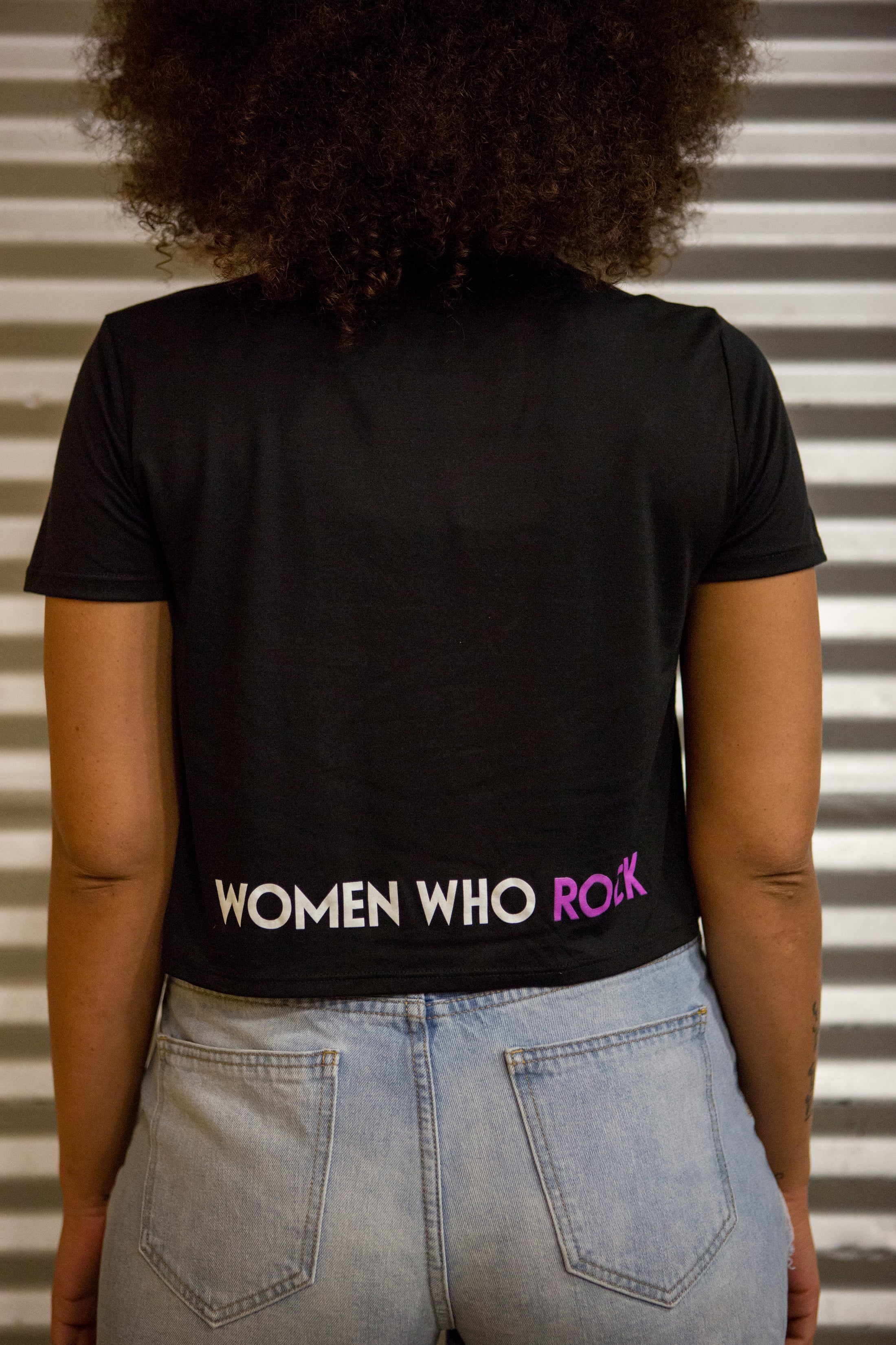 Bolt Crop Top - Women Who Rock