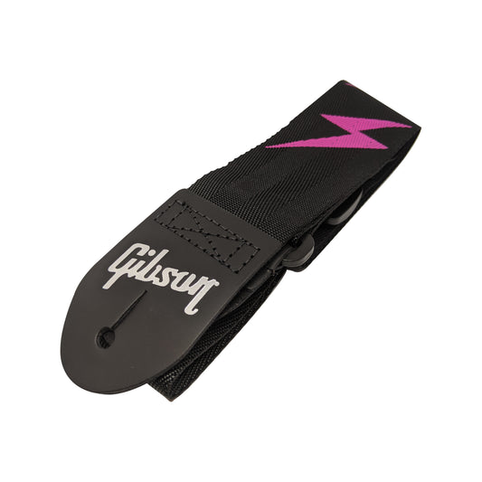 Gibson X Women Who Rock Guitar Strap -Black Bolts
