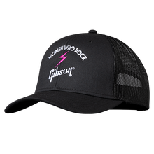 Load image into Gallery viewer, Gibson x Women Who Rock Mesh Trucker Hat
