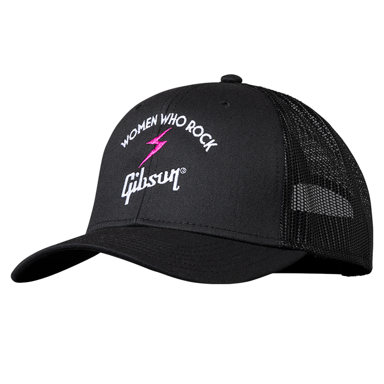 Gibson x Women Who Rock Mesh Trucker Hat