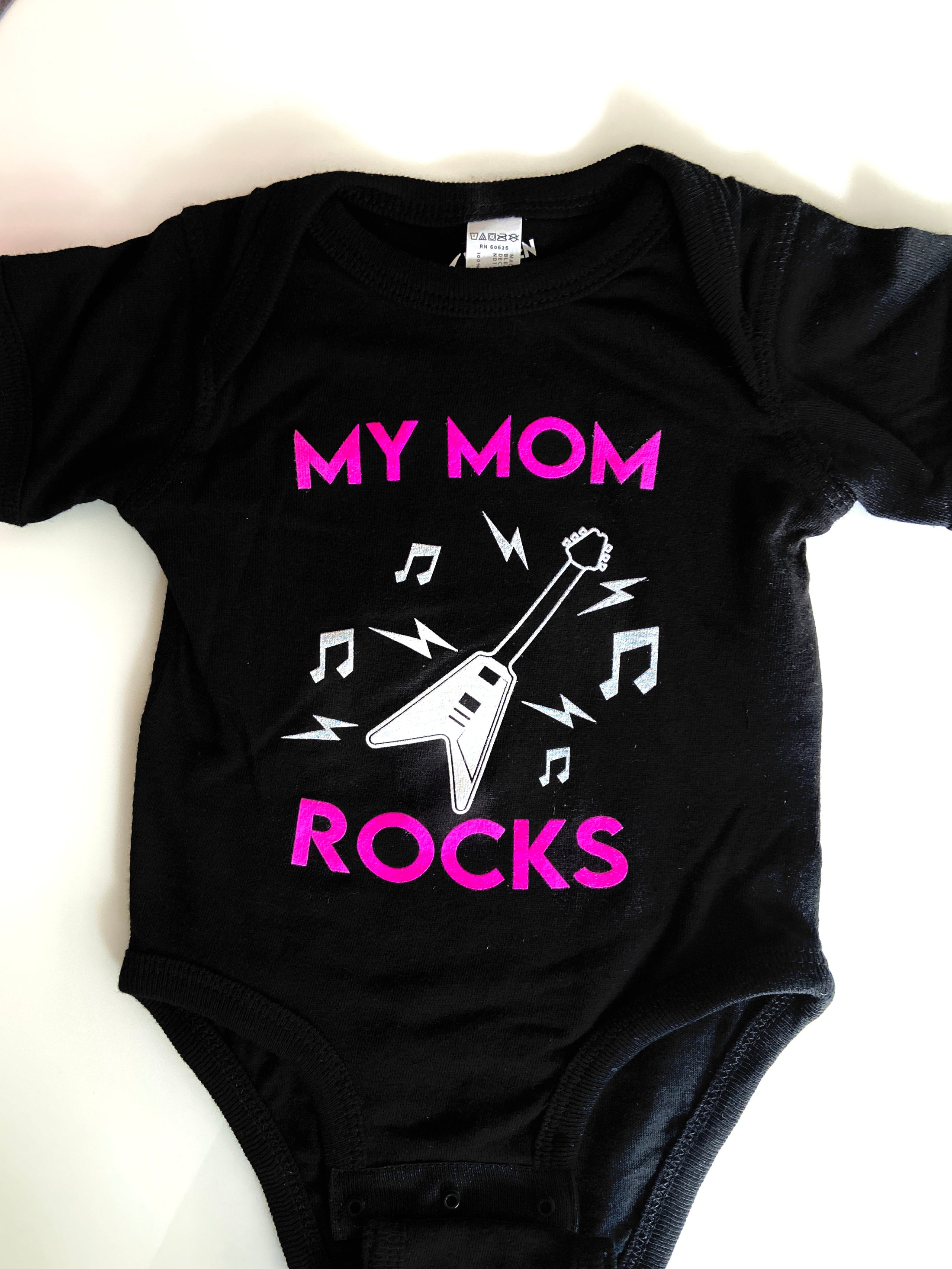 Baby My Mom Rocks - Women Who Rock