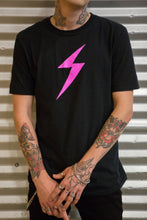 Load image into Gallery viewer, Pink Lighting Bolt T-Shirt - Unisex - Women Who Rock
