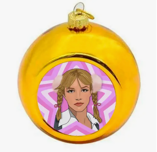Britney Christmas Ornament