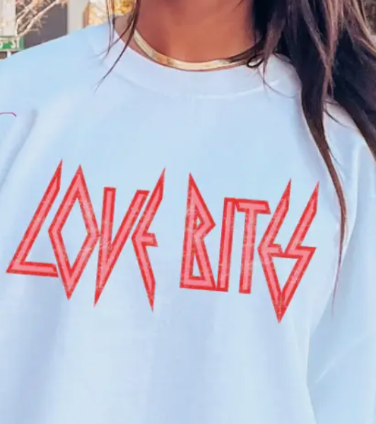 Love Bites Crew Neck + T-Shirt