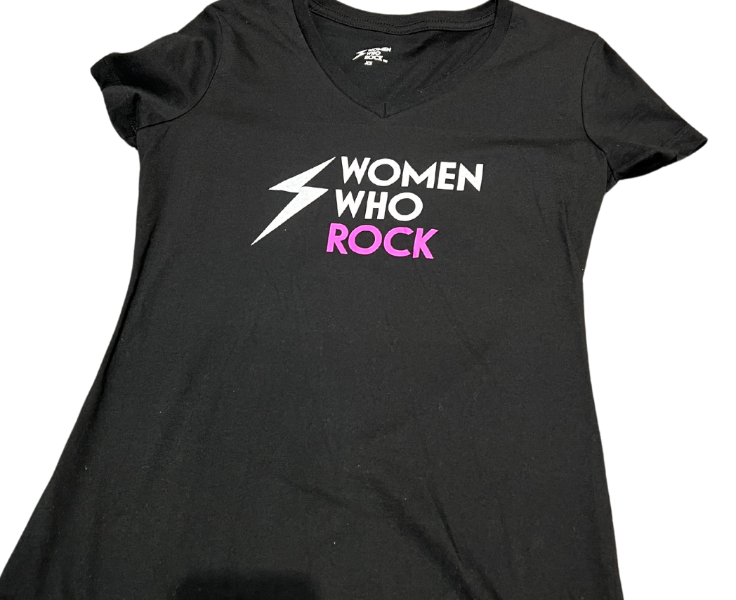 Logo V-Neck - Women's - Women Who Rock